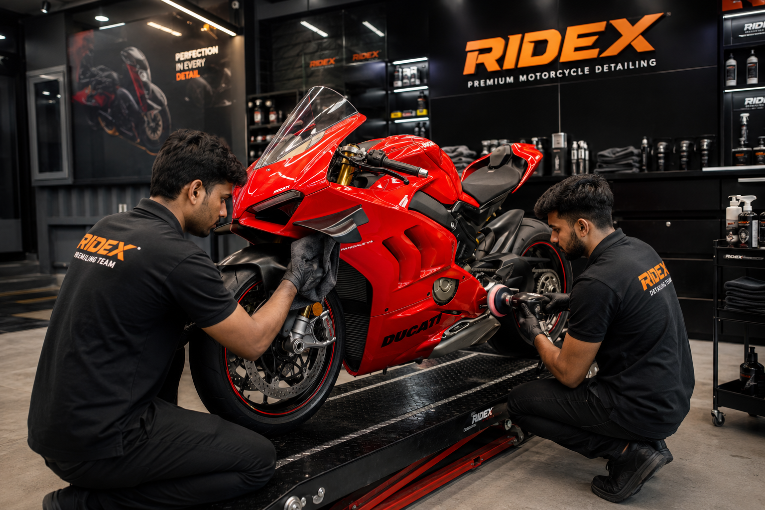 Featured RIDEX motorcycle project